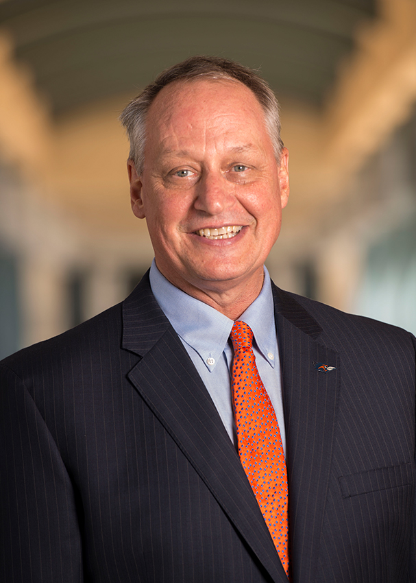 Taylor Eighmy, Ph.D, president of The University of Texas at San Antonio smiling in a headshot